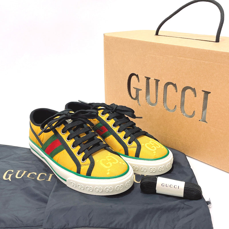 Gucci Ace Yellow Sneaker – RCR Luxury Boutique
